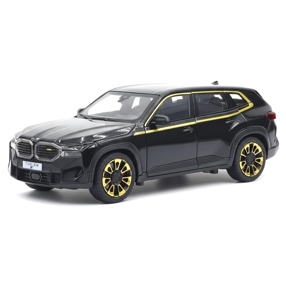 [TOY] 1:24 BMW 2022 G09 XM Black Model Car Die-Cast