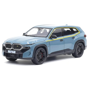 [TOY] 1:24 BMW 2022 G09 XM Gray Model Car Die-Cast