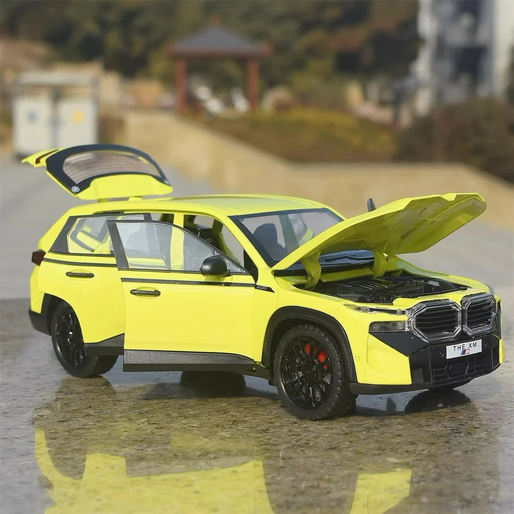 [TOY] 1:24 BMW 2022 G09 XM Green Model Car Die-Cast
