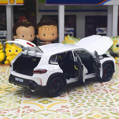 [TOY] 1:24 BMW 2022 G09 XM White Model Car Die-Cast