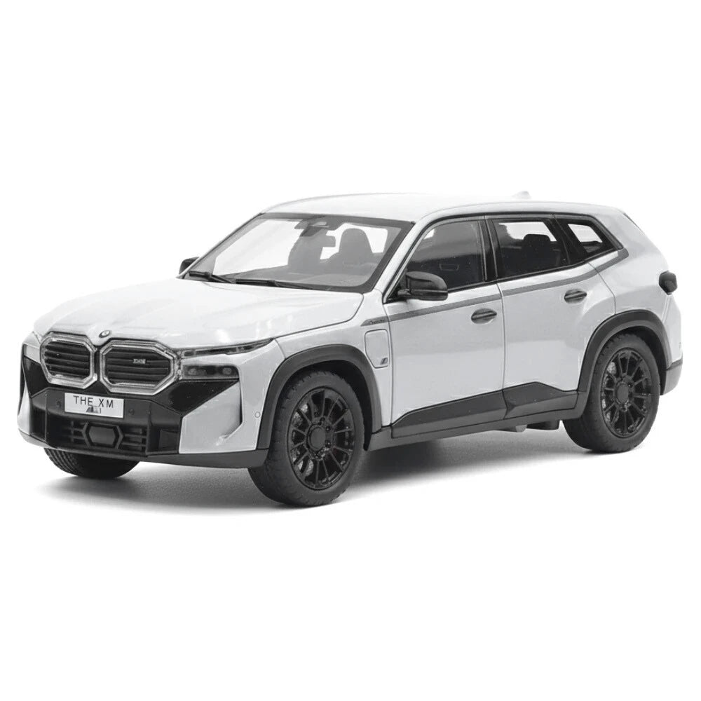 [TOY] 1:24 BMW 2022 G09 XM White Model Car Die-Cast