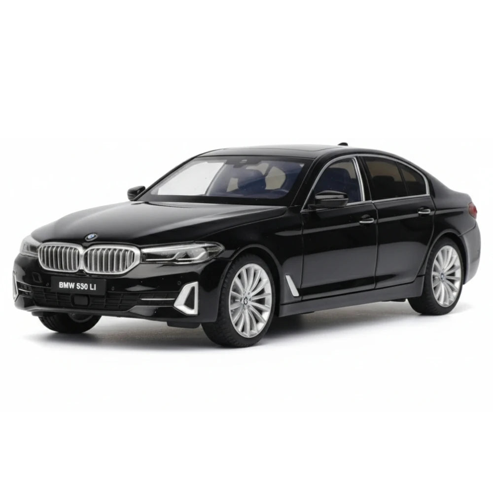 [TOY] 1:24 BMW 2023 G38 530 Li ブラック モデルカー Die-Cast