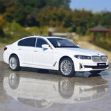 [TOY] 1:24 BMW 2023 G38 530 Li White Model Car Die-Cast