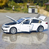 [TOY] 1:24 BMW 2023 G38 530 Li White Model Car Die-Cast