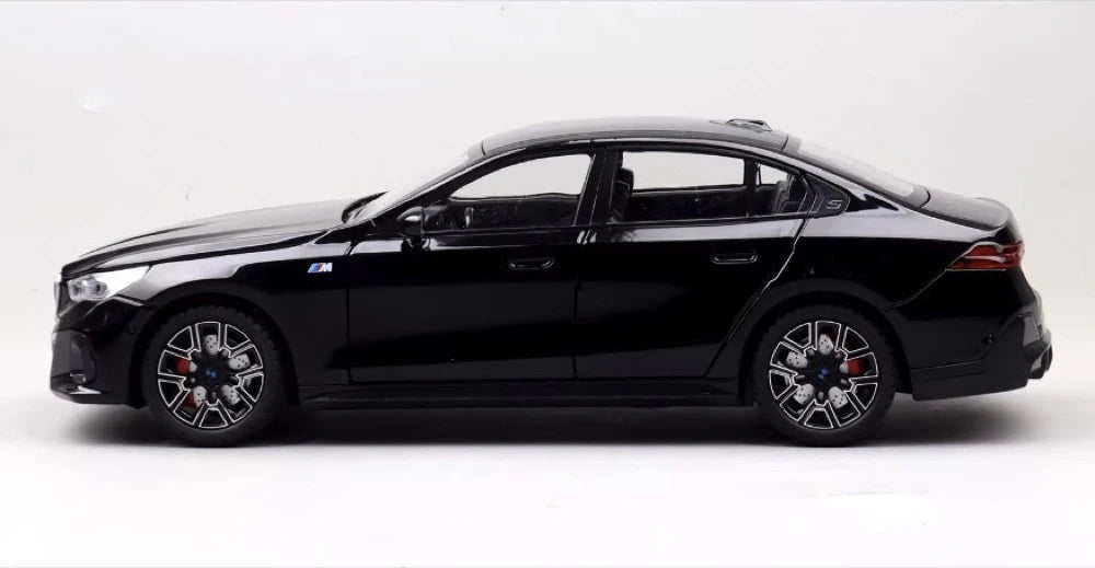 [TOY] 1:24 BMW 2024 G68 530Li M Sport LWB Black Model Car Die-Cast