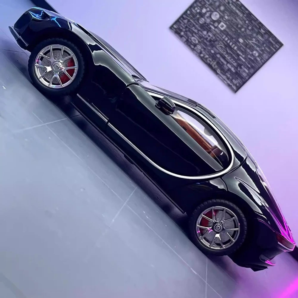 [TOY] 1:24 Bugatti 2015 Atlantic Black Model Car Die-Cast