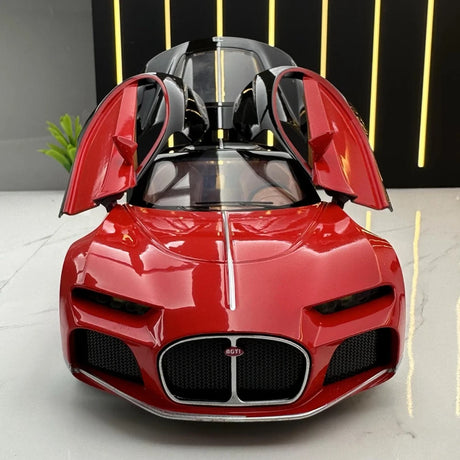 [TOY] 1:24 Bugatti 2015 Atlantic Red Model Car Die-Cast