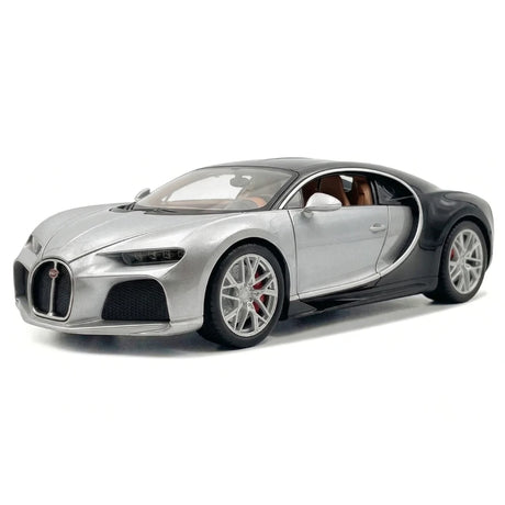 [TOY] 1:24 Bugatti 2015 Atlantic Silver Model Car Die-Cast