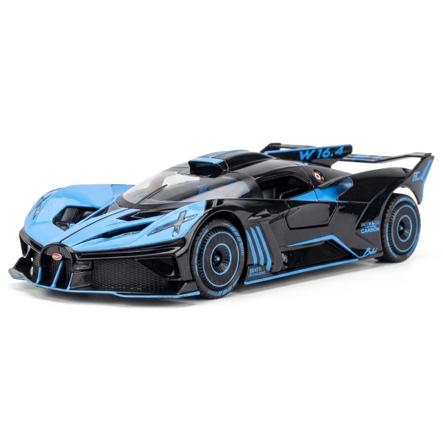 [TOY] 1:24 Bugatti 2021 Bolide Blue Model Car Die-Cast