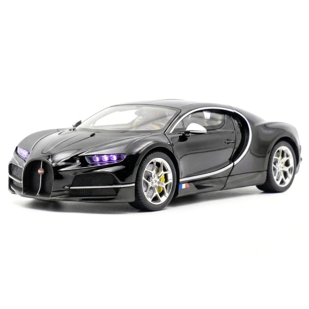 [TOY] 1:24 Bugatti 2024 Tourbillon nero modellino di auto Die-Cast