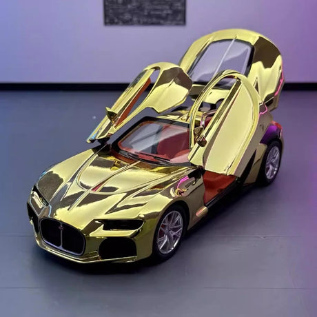 [TOY] 1:24 Bugatti 2024 Tourbillon Gold Model Car Die-Cast