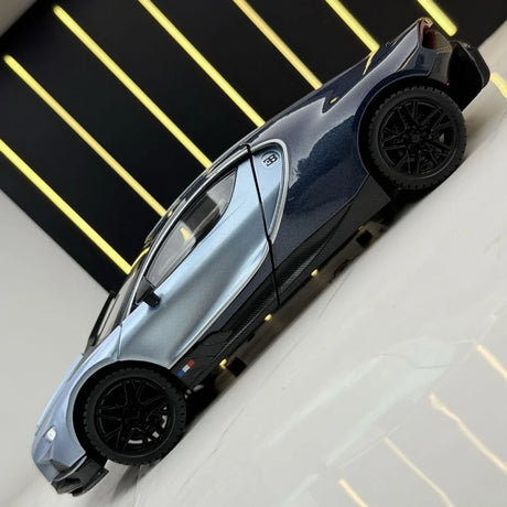 [TOY] 1:24 Bugatti 2024 Tourbillon Ice Blue Model Car Die-Cast