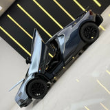 [TOY] 1:24 Bugatti 2024 Tourbillon Ice blu modellino di auto Die-Cast