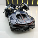 [TOY] 1:24 Bugatti 2024 Tourbillon Ice blu modellino di auto Die-Cast