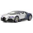 Bugatti 2024 Tourbillon Silver 1:24 – model wyświetlacza odlewany z odlewu