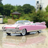 Cadillac 1959 Series 62 Eldorado Biarritz Pink 1:24 – Diecast Display Model Die-Cast