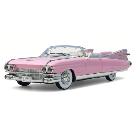 [TOY] 1:24 Cadillac 1959 Series 62 Eldorado Biarritz roze modelauto Die-Cast