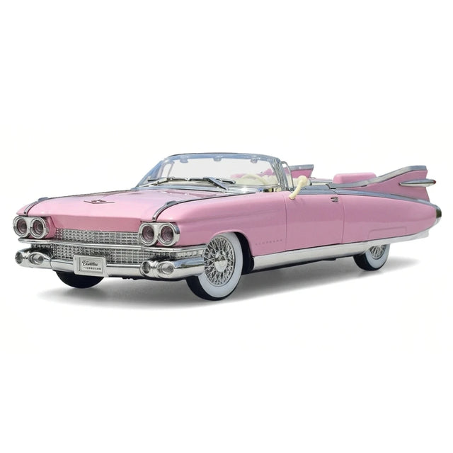 Cadillac 1959 Series 62 Eldorado Biarritz Pink 1:24 – Diecast Display Model Die-Cast