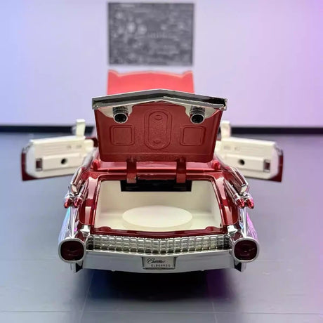 [TOY] 1:24 Cadillac 1959 Series 62 Eldorado Biarritz rood modelauto Die-Cast