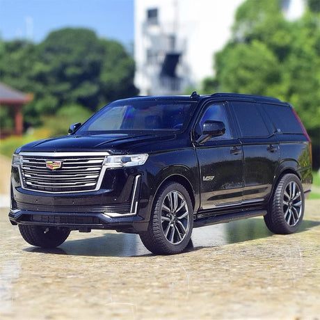 [TOY] 1:24 Cadillac 2021 Escalade zwart modelauto Die-Cast