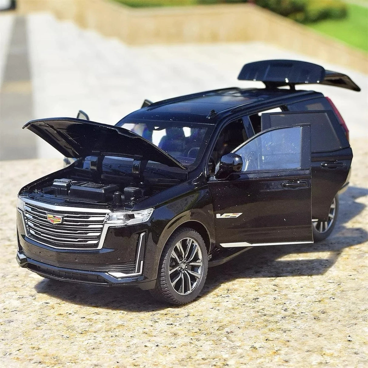 Cadillac 2021 Escalade Black 1:24 – Diecast Display Model Die-Cast