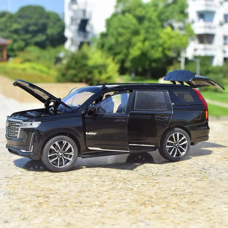 [TOY] 1:24 Cadillac 2021 Escalade zwart modelauto Die-Cast