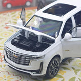 [TOY] 1:24 Cadillac 2021 Escalade wit modelauto Die-Cast