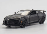 [TOY] 1:24 Chevrolet 2017 Camaro ZL1 1LE ブラック モデルカー Die-Cast