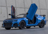 [TOY] 1:24 Chevrolet 2017 Camaro ZL1 1LE Blue Model Car Die-Cast