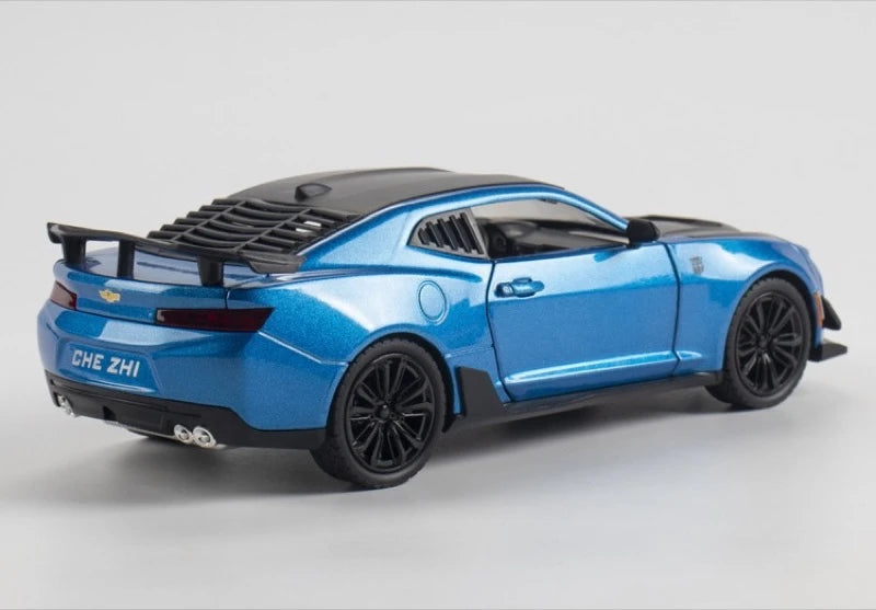 [TOY] 1:24 Chevrolet 2017 Camaro ZL1 1LE Blue Model Car Die-Cast