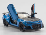 [TOY] 1:24 Chevrolet 2017 Camaro ZL1 1LE Blue Model Car Die-Cast