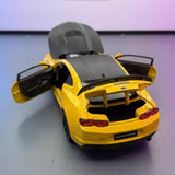 [TOY] 1:24 Chevrolet 2023 Camaro giallo modellino di auto Die-Cast