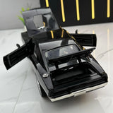 [TOY] 1:24 Dodge 1970 Challenger TA Black Model Car Die-Cast