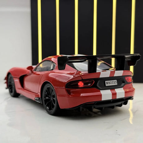 Dodge 2013 Viper SRT أحمر 1:24 – نموذج عرض معدني مصبوب