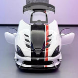Dodge 2013 Viper SRT White 1:24 – Modello Pressofuso per esposizione pressofusa