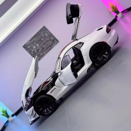 Dodge 2013 Viper SRT أبيض 1:24 – نموذج عرض معدني مصبوب