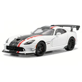 Dodge 2013 Viper SRT White 1:24 – Modello Pressofuso per esposizione pressofusa