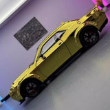 [TOY] 1:24 Dodge 2018 Challenger SRT Hellcat ゴールド モデルカー Die-Cast