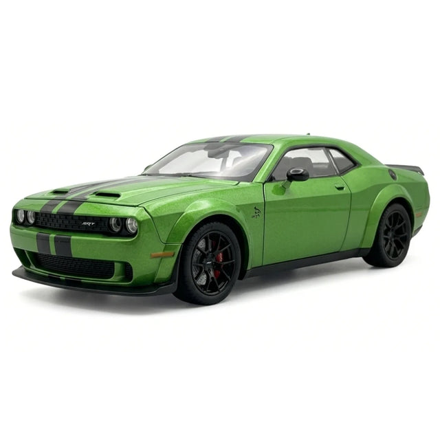 Dodge 2018 تشالنجر SRT هيلكات جرين 1:24 – نموذج عرض معدني مصبوب.