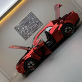 [TOY] 1:24 Dodge 2018 Challenger SRT Hellcat 金属lic レッド モデルカー Die-Cast