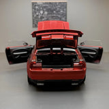 [TOY] 1:24 Dodge 2018 Challenger SRT Hellcat 金属lic レッド モデルカー Die-Cast