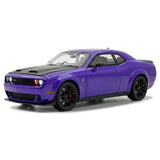 Dodge 2018 تشالنجر SRT هيلكات بيربل 1:24 – نموذج عرض مصبوب، مصبوب.