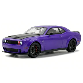 Dodge 2018 تشالنجر SRT هيلكات بيربل 1:24 – نموذج عرض مصبوب، مصبوب.