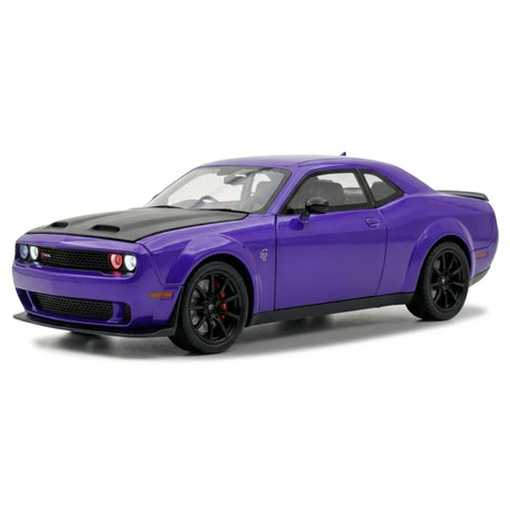 Dodge 2018 تشالنجر SRT هيلكات بيربل 1:24 – نموذج عرض مصبوب، مصبوب.