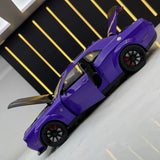 Dodge 2018 تشالنجر SRT هيلكات بيربل 1:24 – نموذج عرض مصبوب، مصبوب.