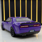 Dodge 2018 تشالنجر SRT هيلكات بيربل 1:24 – نموذج عرض مصبوب، مصبوب.