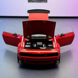 Dodge 2018 Challenger SRT Hellcat Red 1:24 – Modello espositivo in pressofusione