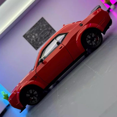 Dodge 2018 تشالنجر SRT هيلكات ريد 1:24 – نموذج عرض مصبوب، مصبوب.