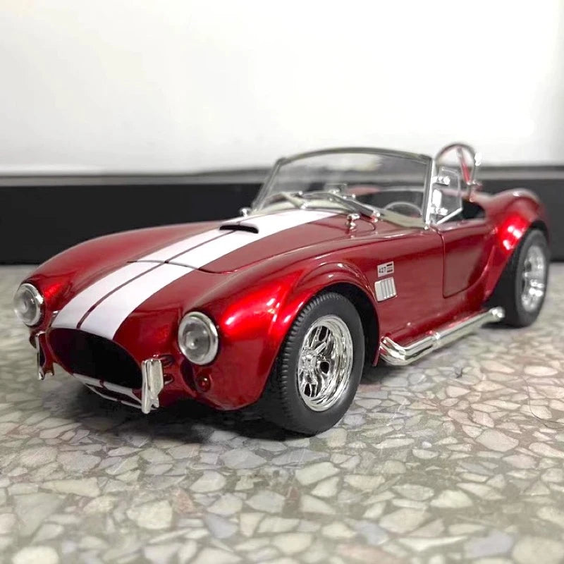 [TOY] 1:24 Ford 1965 Shelby Cobra 427 Red Model Car Die-Cast