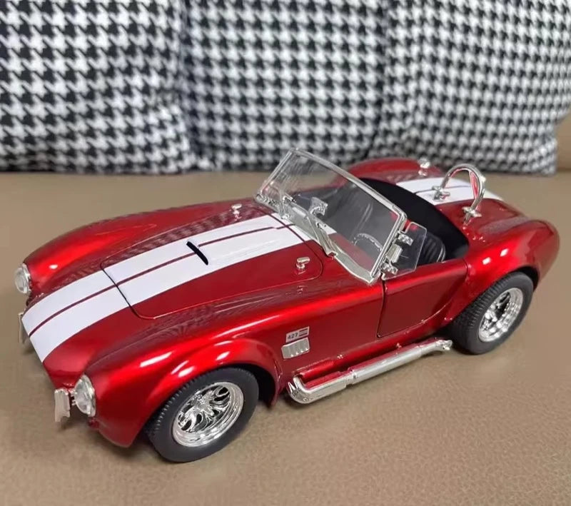 [TOY] 1:24 Ford 1965 Shelby Cobra 427 Red Model Car Die-Cast